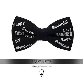 Papion Just Married Black