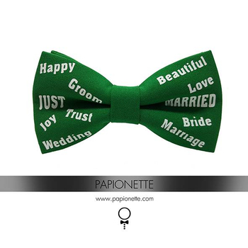 Papion Just Married Green