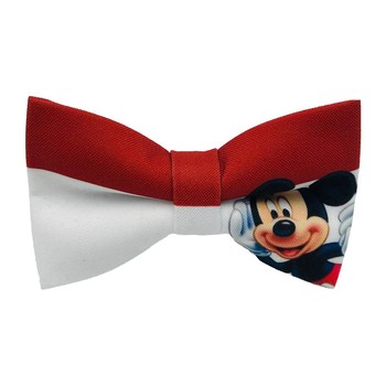 Papion Mickey Mouse Red&white