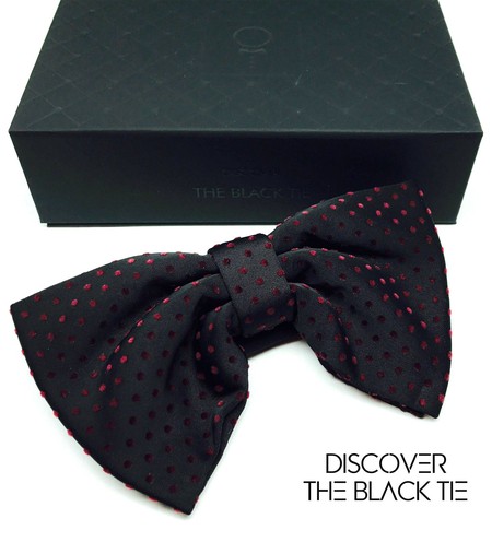 PAPION CEREMONIE ''THE BLACK TIE''  - RUBIN DOTS