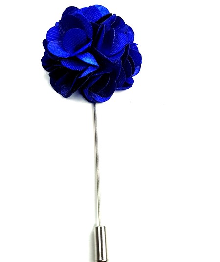 Pin Sacou Blue Flower